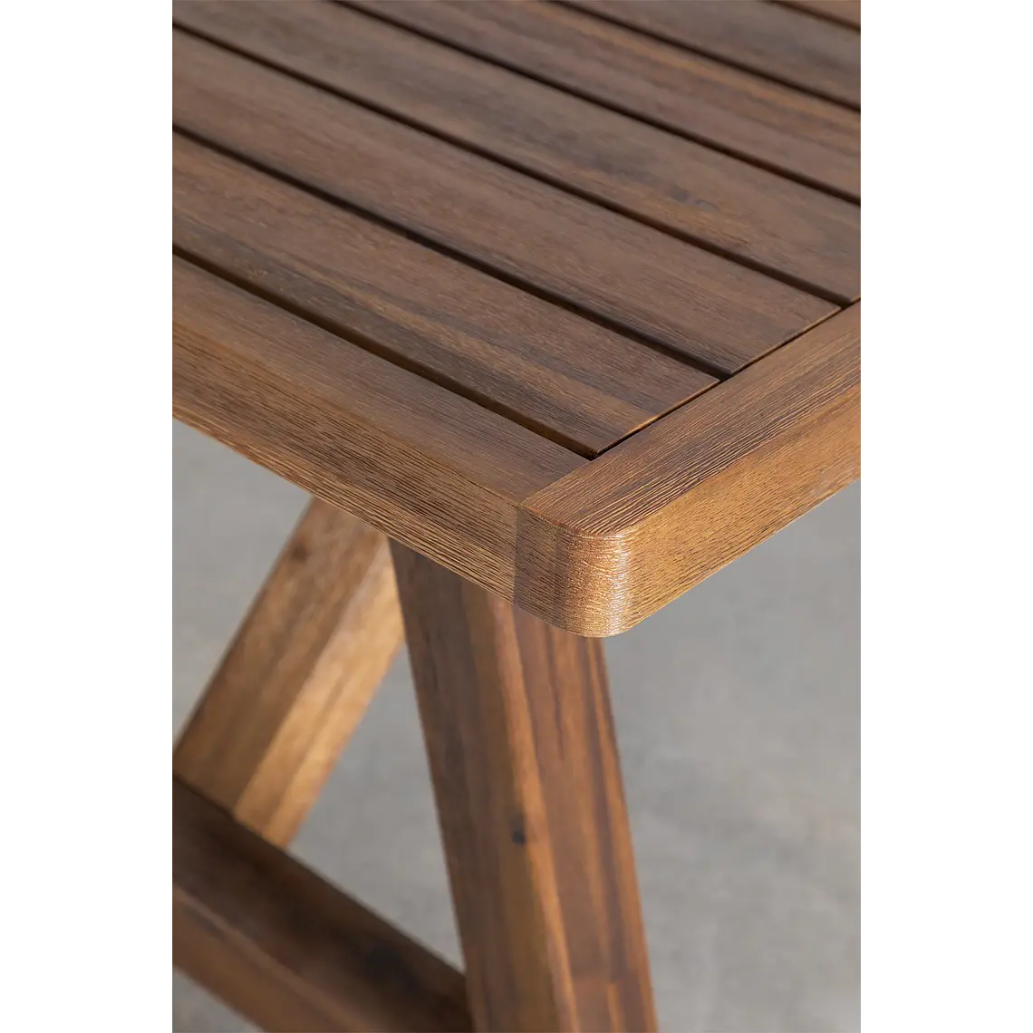 Conjunto de comedor Ariis en madera de acacia 7