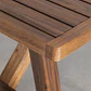 Conjunto de comedor Ariis en madera de acacia - Miniatura 7