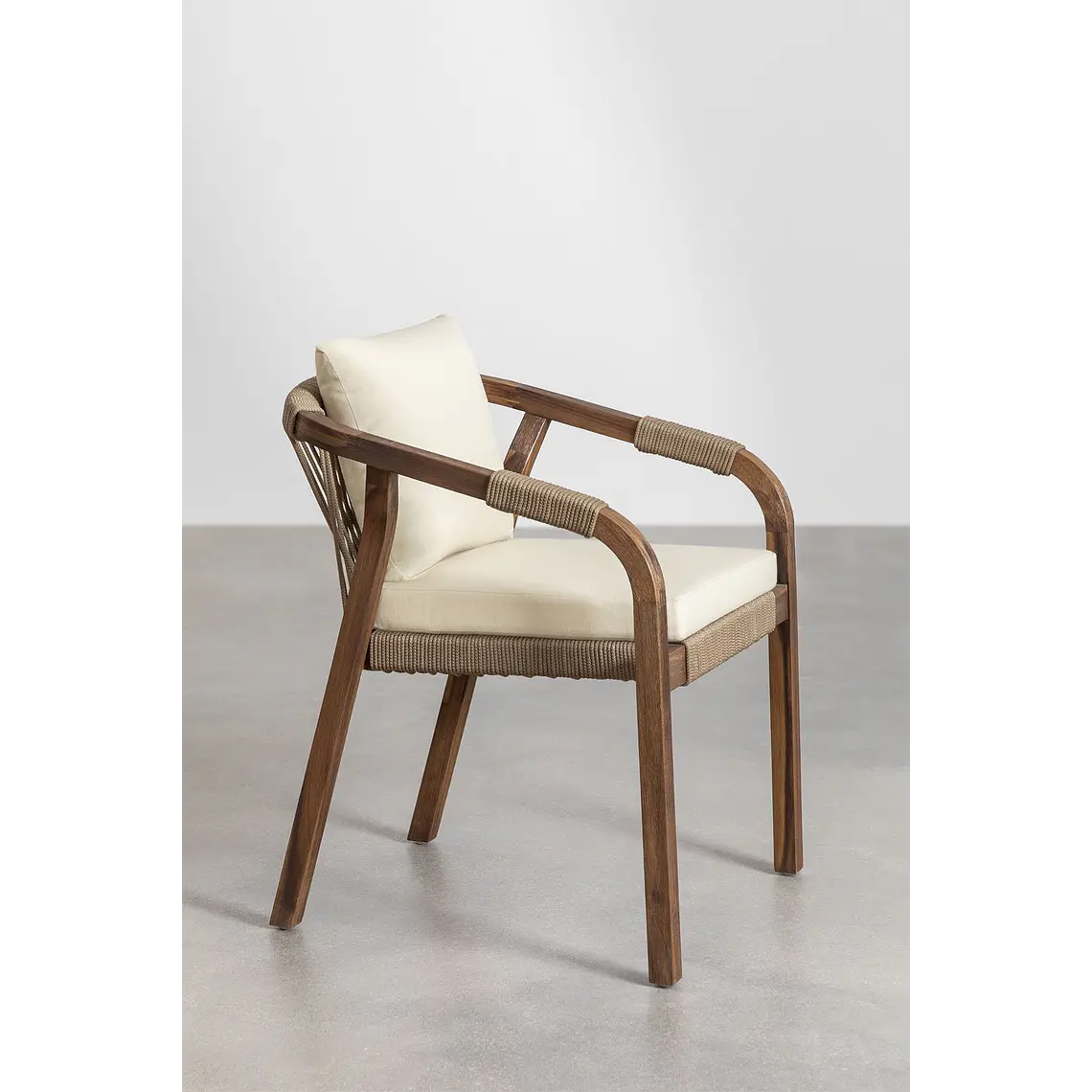 Conjunto de comedor Ariis en madera de acacia 9