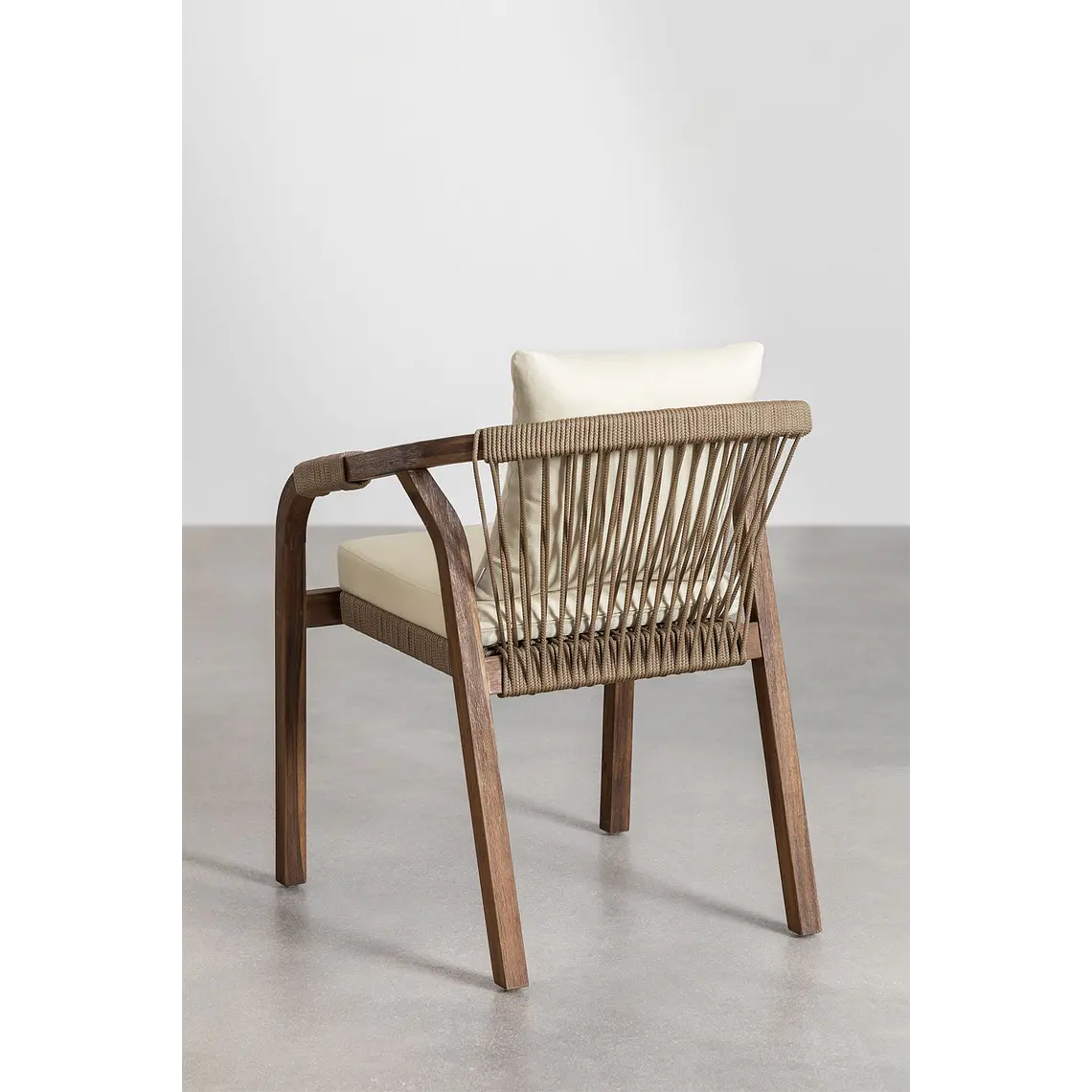 Conjunto de comedor Ariis en madera de acacia 10