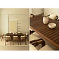 Conjunto de comedor Ariis en madera de acacia - Miniatura 13