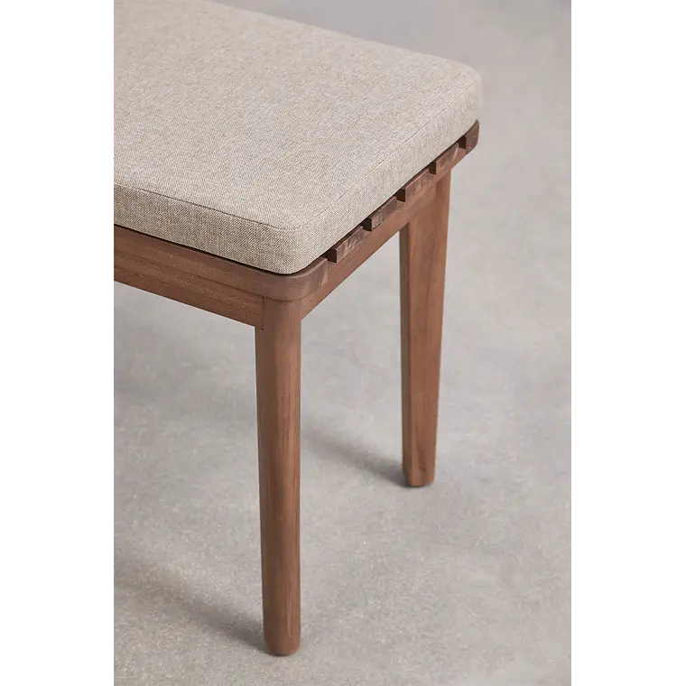 Conjunto de comedor Caeleri en madera de acacia 8