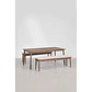 Conjunto de comedor Caeleri en madera de acacia - Miniatura 12