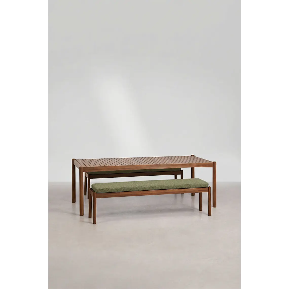 Conjunto de comedor Gaelara en madera de acacia 1