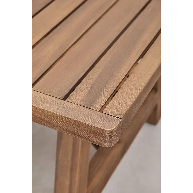 Conjunto de comedor Haeune en madera de acacia 7