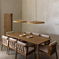 Conjunto de comedor Naelen en madera de acacia - Miniatura 2