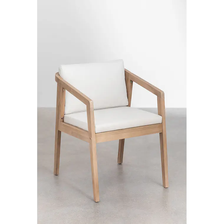 Conjunto de comedor Naelen en madera de acacia 7