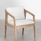 Conjunto de comedor Naelen en madera de acacia - Miniatura 7