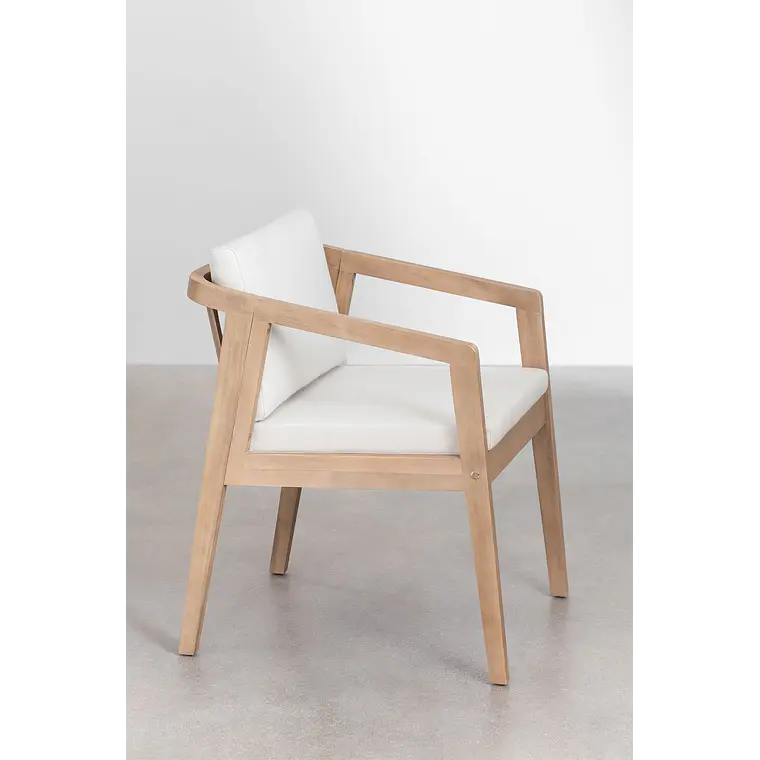 Conjunto de comedor Naelen en madera de acacia 8