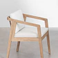 Conjunto de comedor Naelen en madera de acacia - Miniatura 8