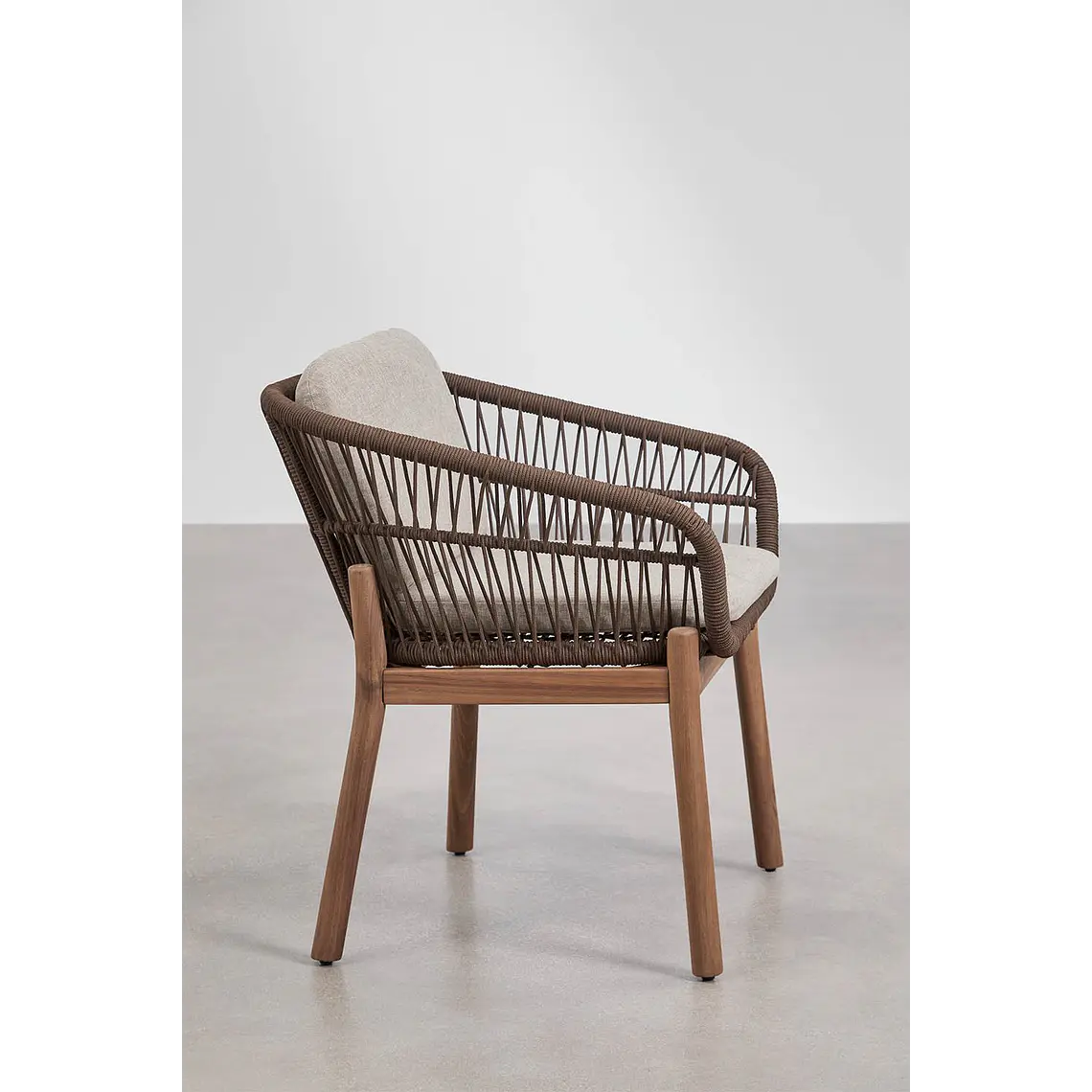 Conjunto de comedor Quenor en madera de acacia 11