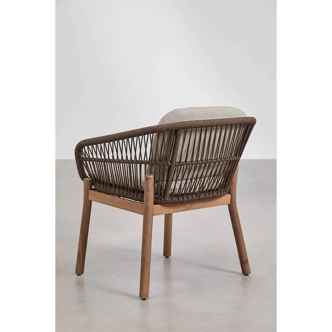 Conjunto de comedor Quenor en madera de acacia 12