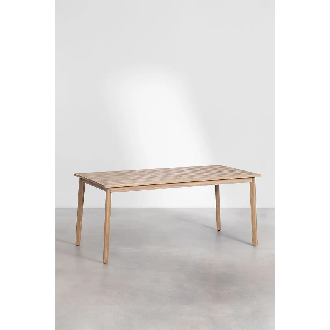 Conjunto de comedor Rielen en madera de acacia 4