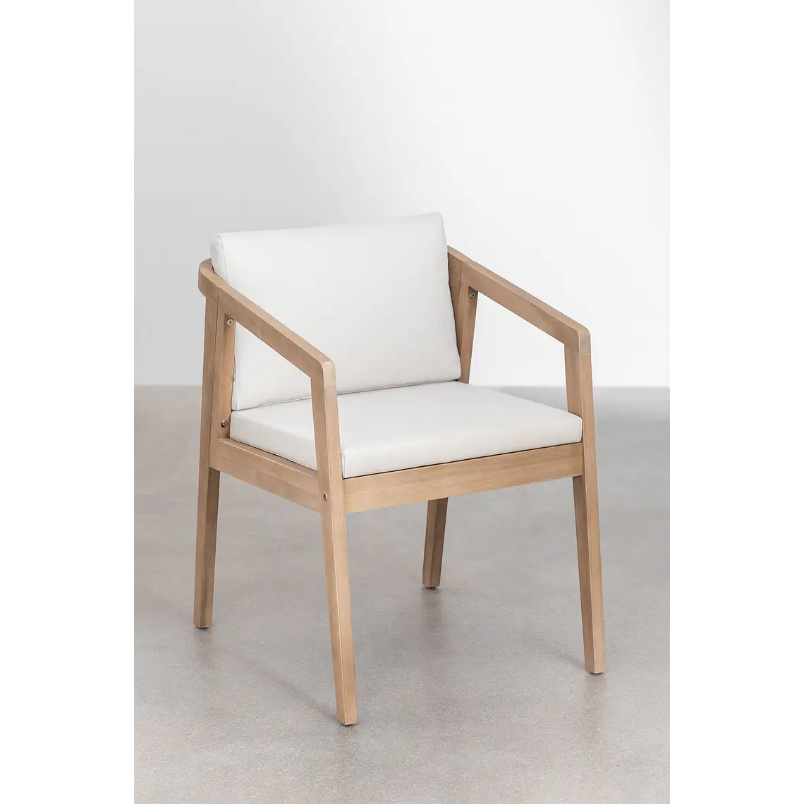 Conjunto de comedor Rielen en madera de acacia 7