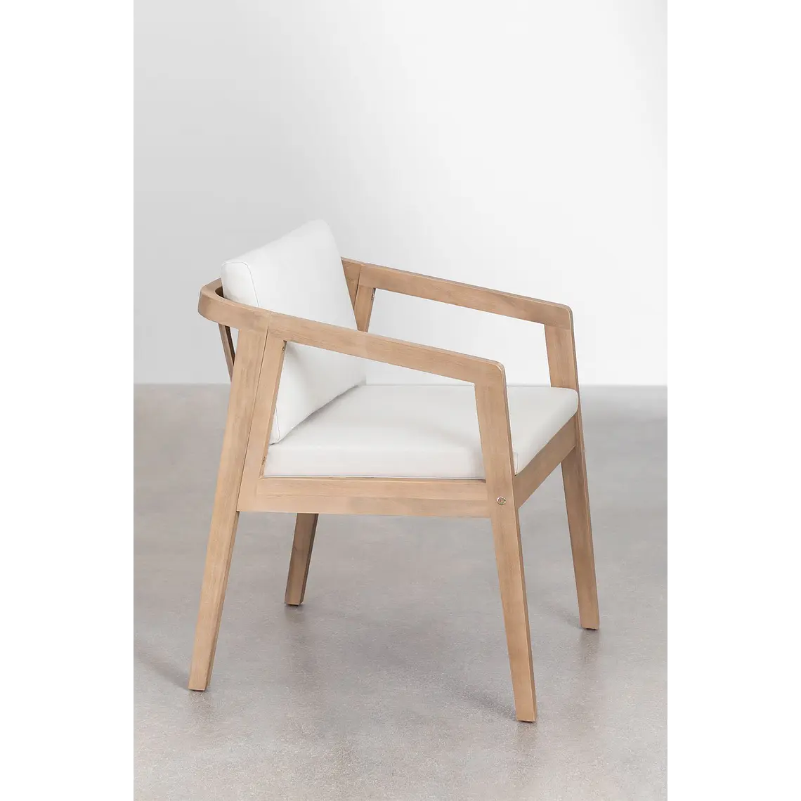 Conjunto de comedor Rielen en madera de acacia 8