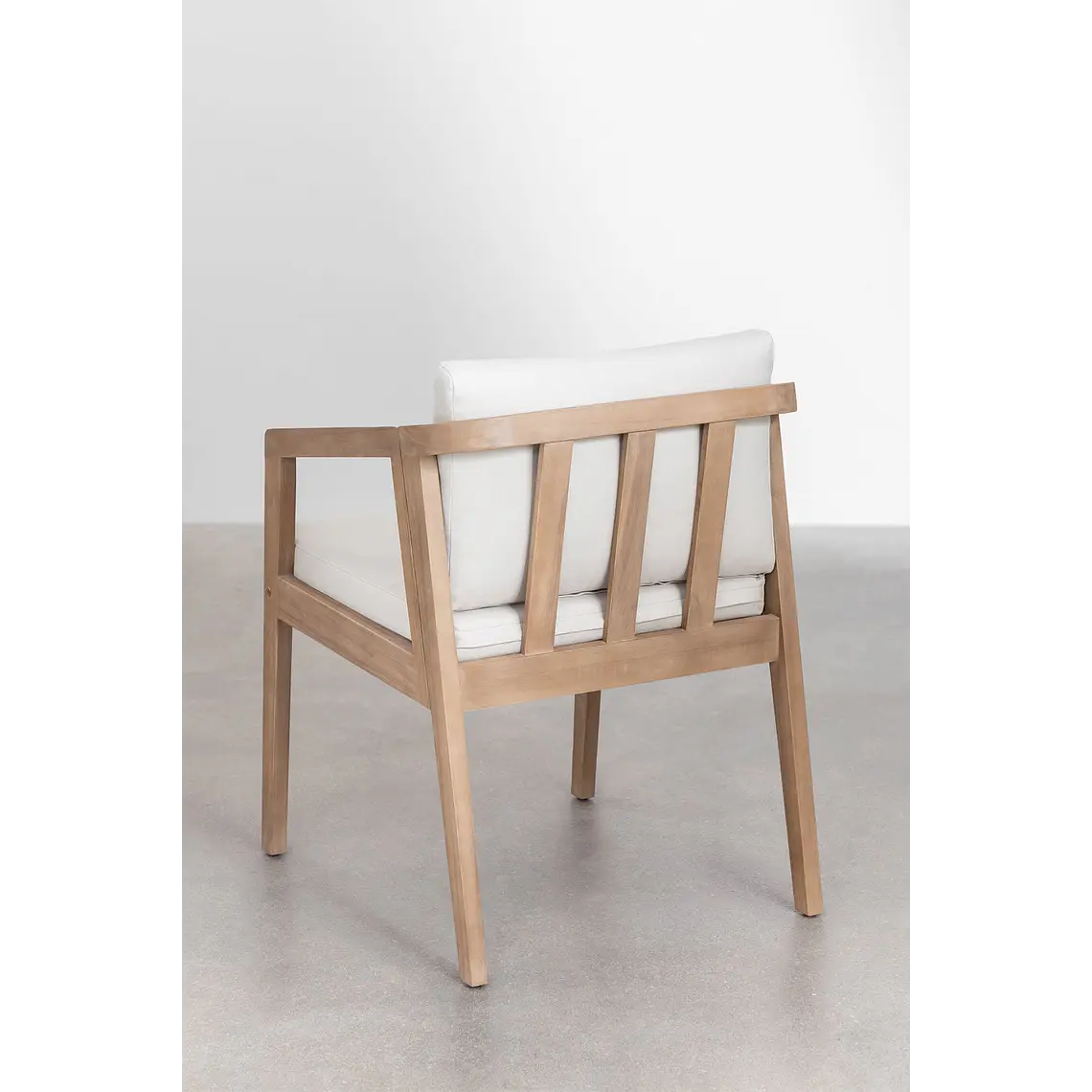 Conjunto de comedor Rielen en madera de acacia 9