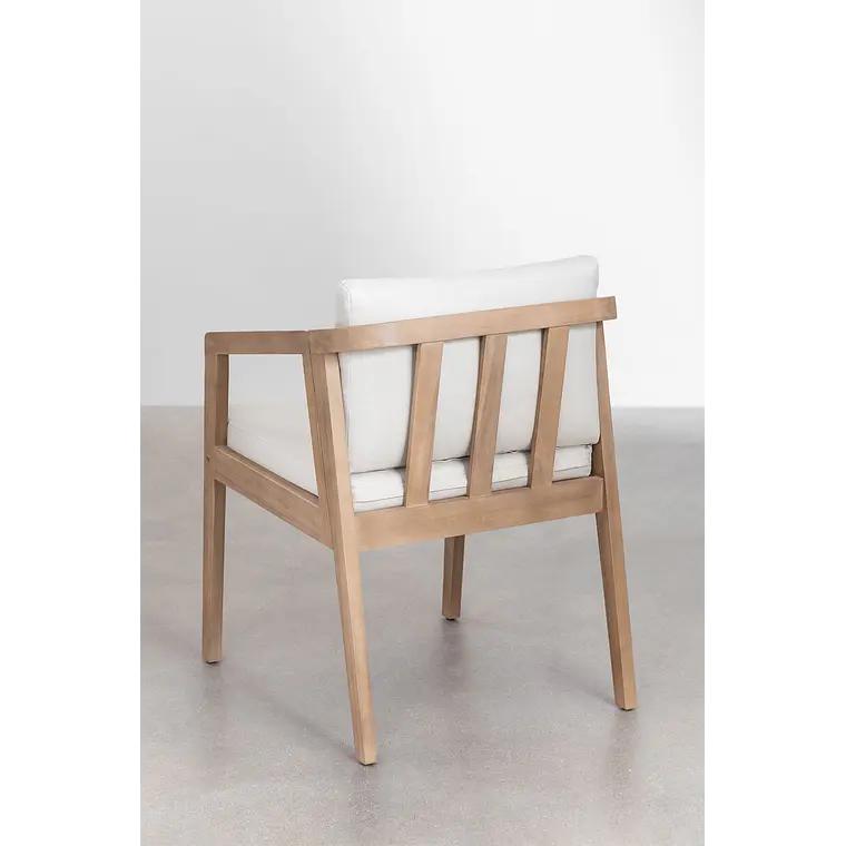 Conjunto de comedor Rielen en madera de acacia 9
