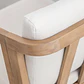 Conjunto de comedor Rielen en madera de acacia - Miniatura 10
