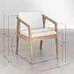 Conjunto de comedor Rielen en madera de acacia - Miniatura 12