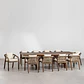 Conjunto de comedor Vaelis en madera de acacia - Miniatura 4