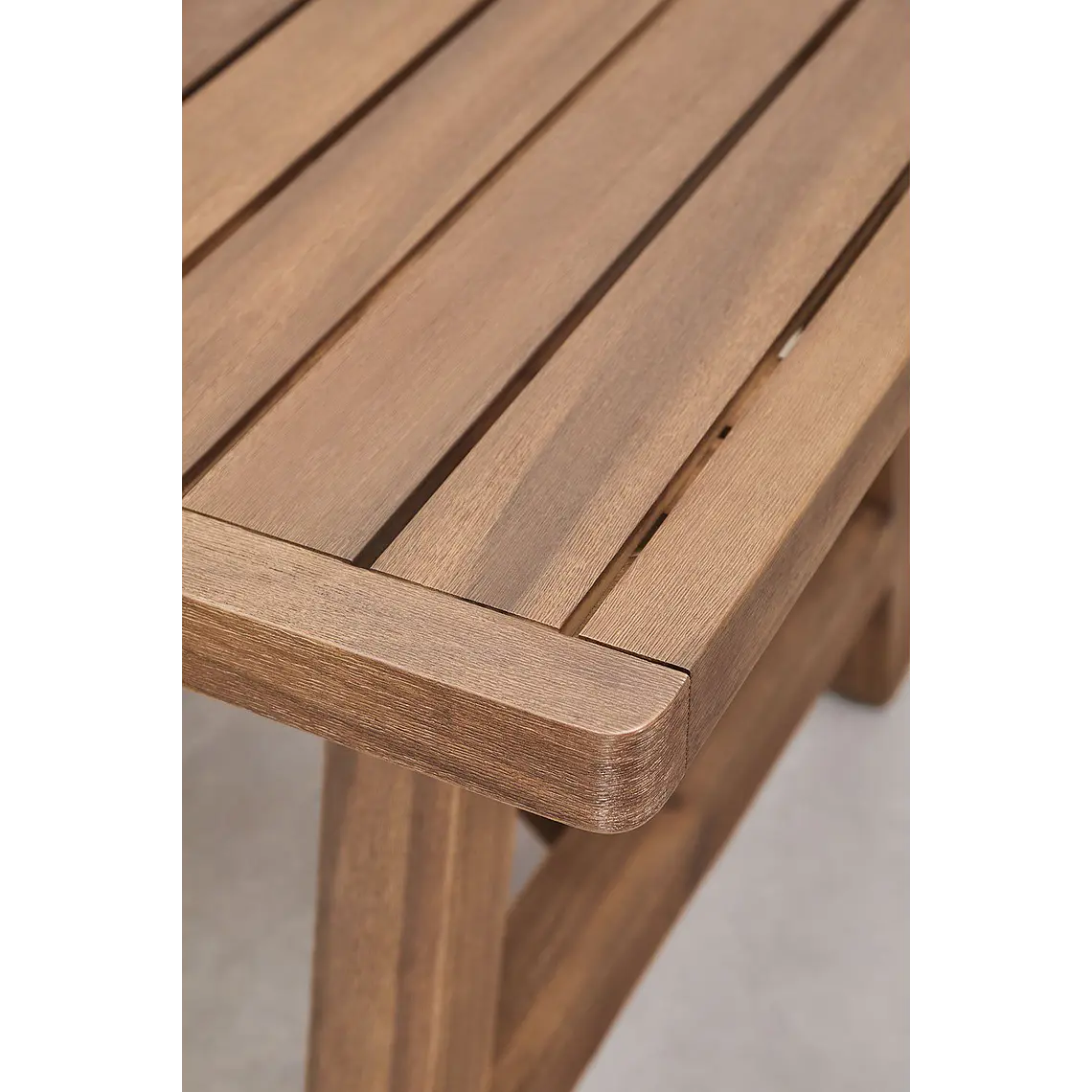 Conjunto de comedor Vaelis en madera de acacia 7