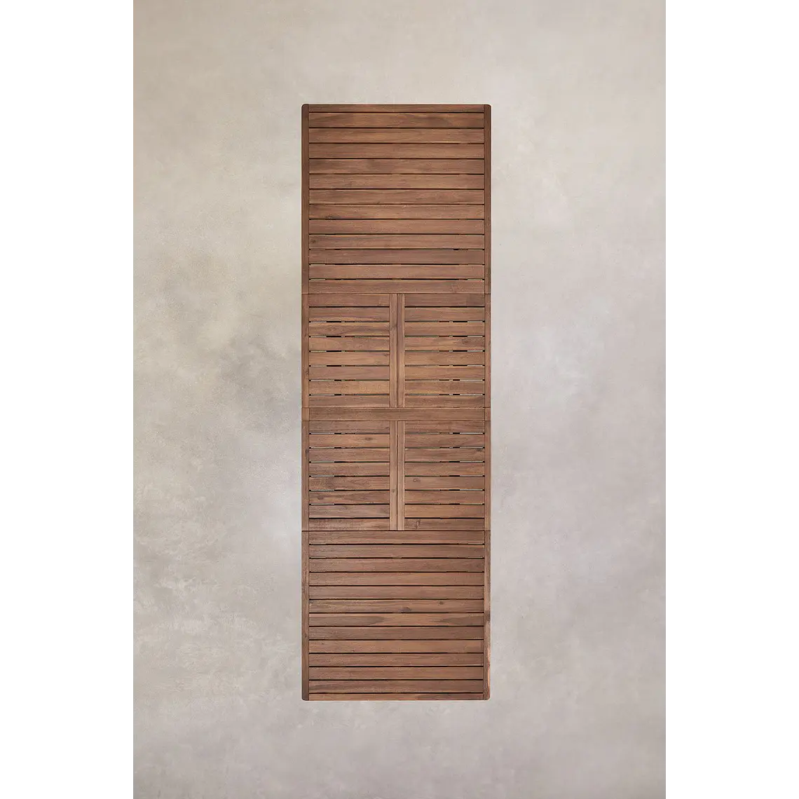 Conjunto de comedor Vaelis en madera de acacia 10