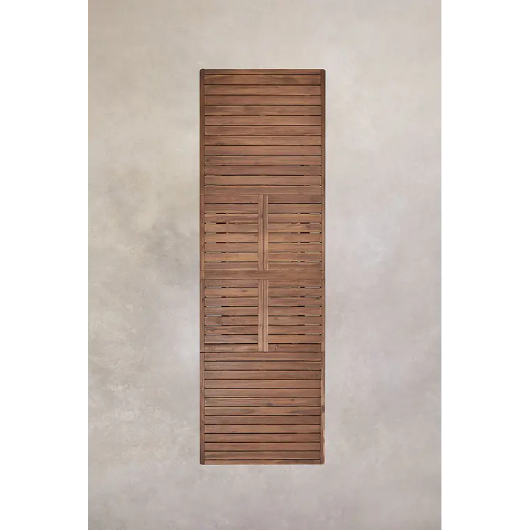 Conjunto de comedor Vaelis en madera de acacia 10