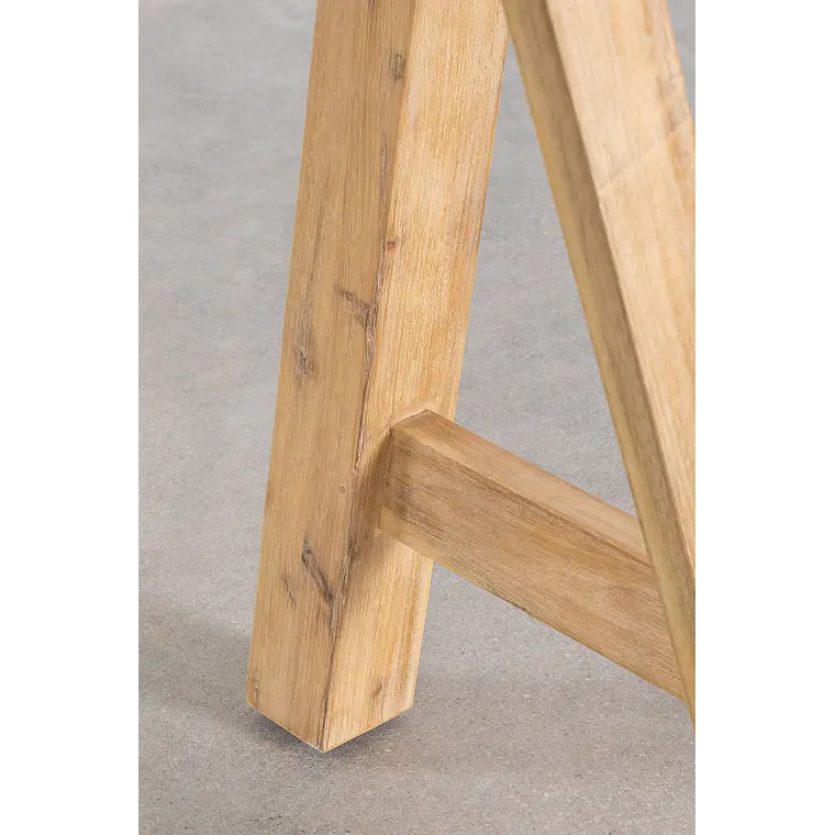 Conjunto de comedor Xaeena en madera de acacia 5