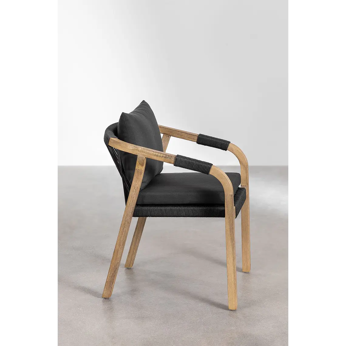 Conjunto de comedor Xaeena en madera de acacia 7