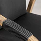 Conjunto de comedor Xaeena en madera de acacia - Miniatura 9