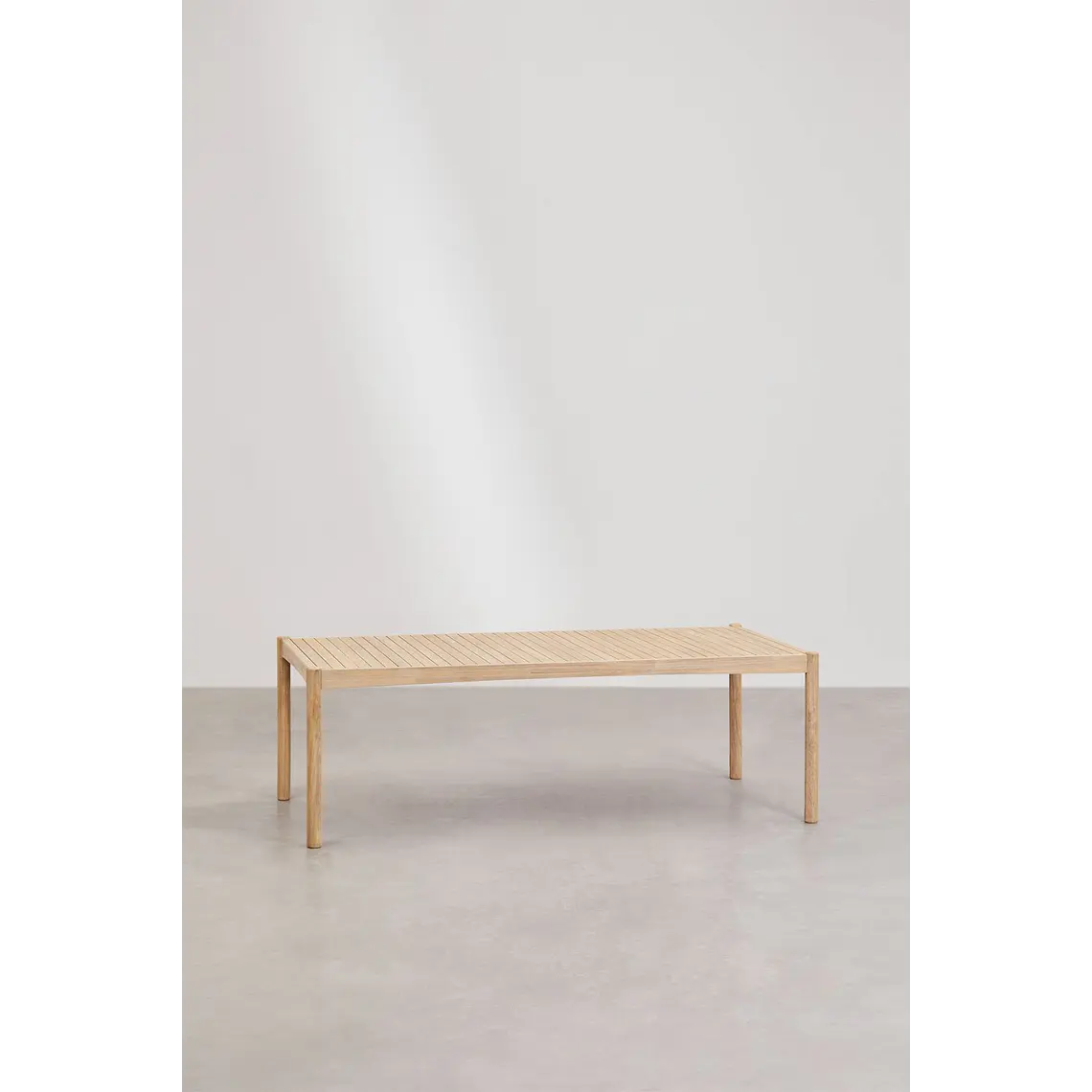Conjunto de comedor Zaelune en madera de acacia 3