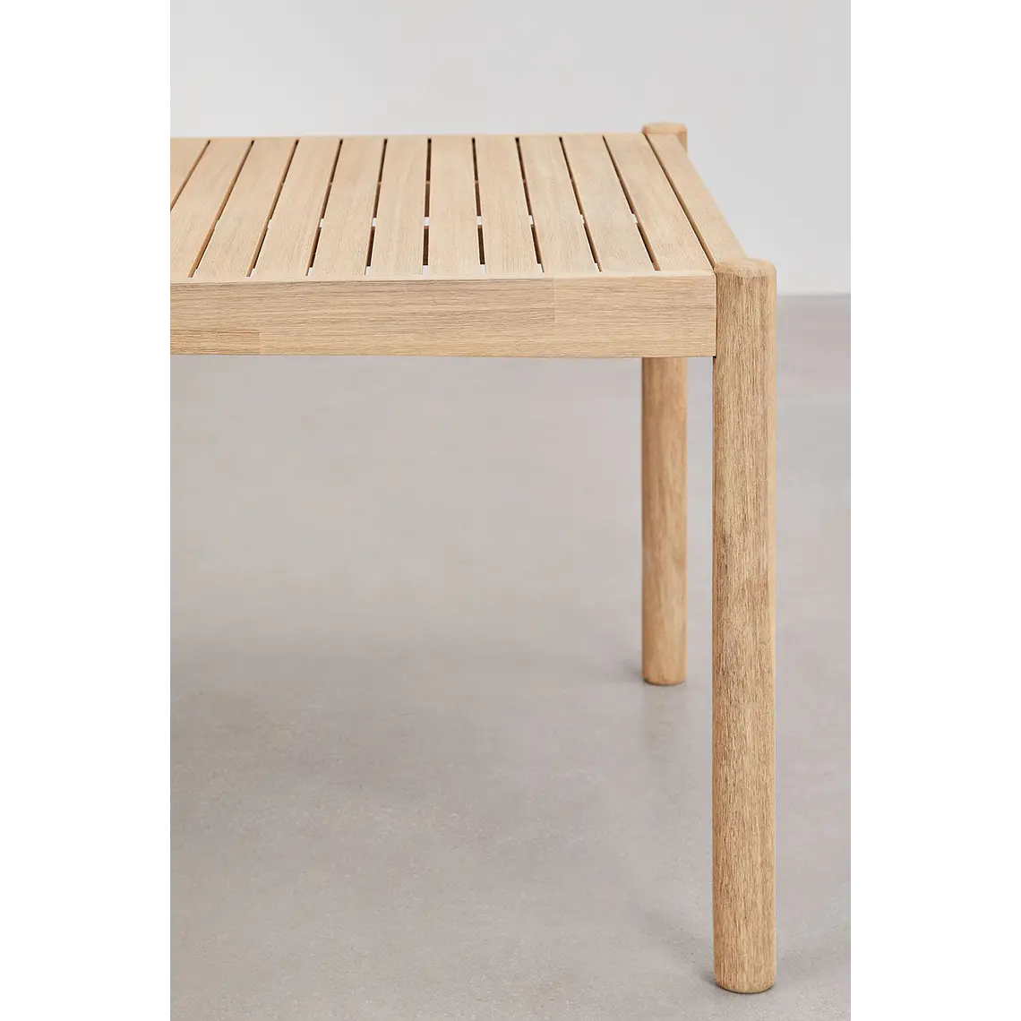 Conjunto de comedor Zaelune en madera de acacia 5
