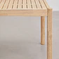 Conjunto de comedor Zaelune en madera de acacia - Miniatura 5