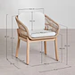 Conjunto de comedor Zaelune en madera de acacia - Miniatura 11