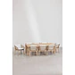 Conjunto de comedor Zaelune en madera de acacia - Miniatura 12