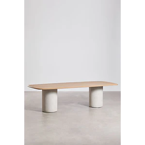 Mesa de comedor Daris en madera de acacia