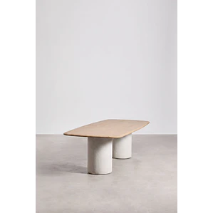 Mesa de comedor Daris en madera de acacia