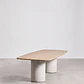 Mesa de comedor Daris en madera de acacia - Miniatura 2