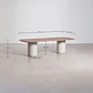 Mesa de comedor Daris en madera de acacia - Miniatura 7