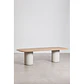 Mesa de comedor Daris en madera de acacia - Miniatura 9