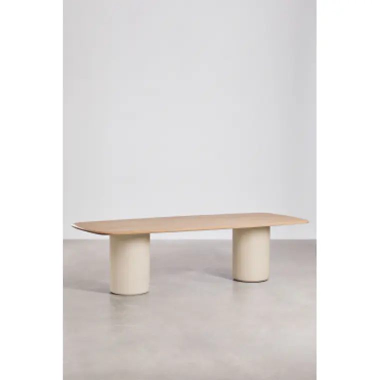 Mesa de comedor Daris en madera de acacia 12