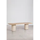Mesa de comedor Daris en madera de acacia - Miniatura 12
