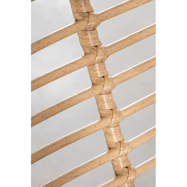 Silla de comedor Naelena en ratán 7