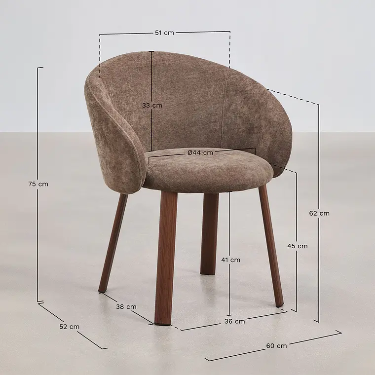 Silla de comedor Taelor 10