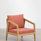 Sillón de jardín en madera de acacia y cuerda trenzada Larena - Miniatura 4