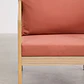 Sillón de jardín en madera de acacia y cuerda trenzada Larena - Miniatura 7