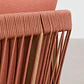 Sillón de jardín en madera de acacia y cuerda trenzada Larena - Miniatura 9