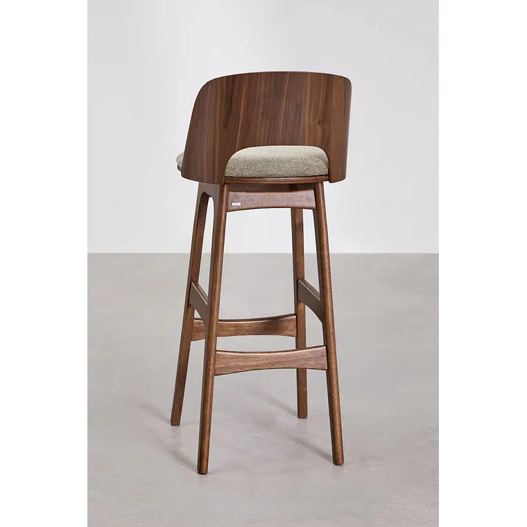 Taburete alto Faelena en madera 4
