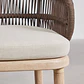 Taburete alto Raeeva en madera de acacia - Miniatura 4
