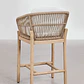 Taburete alto Rieleri en madera de acacia - Miniatura 4